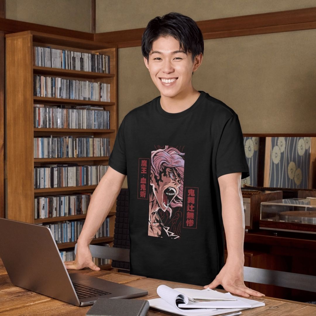 Tshirt Demon Slayer – Muzan Kibutsuji