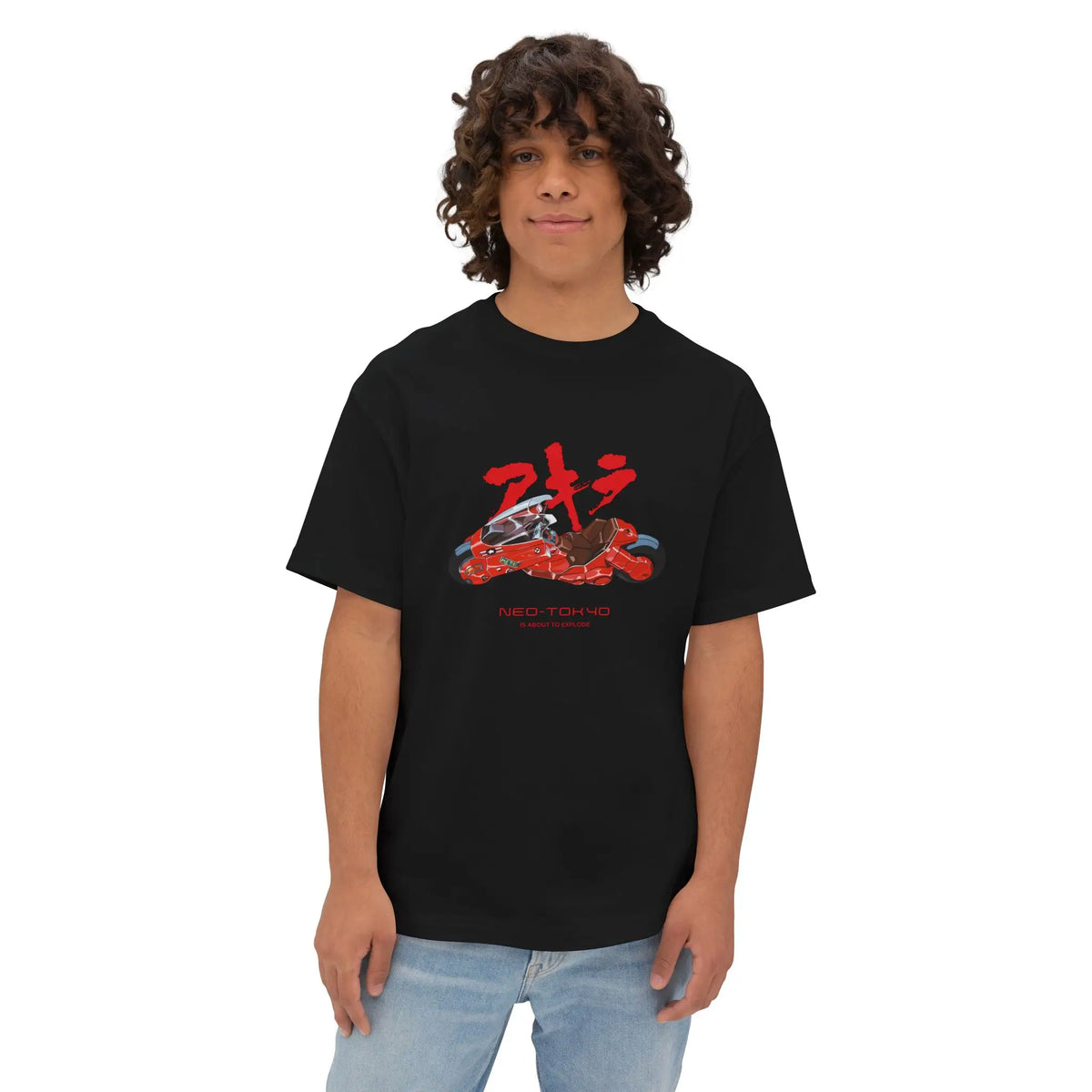 T-shirt Akira – Kaneda & sa moto légendaire