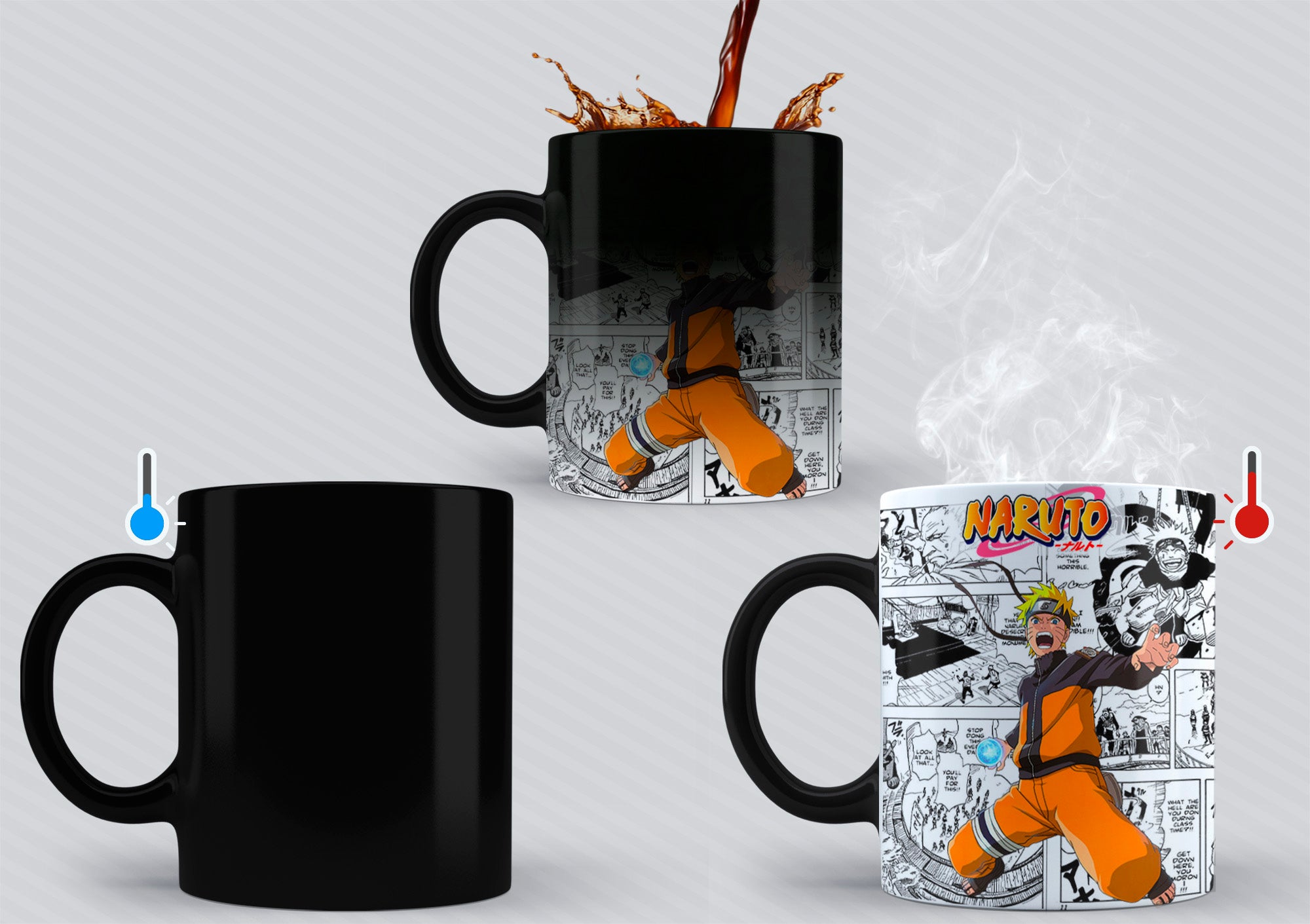 Mug Heat change Naruto shippuden