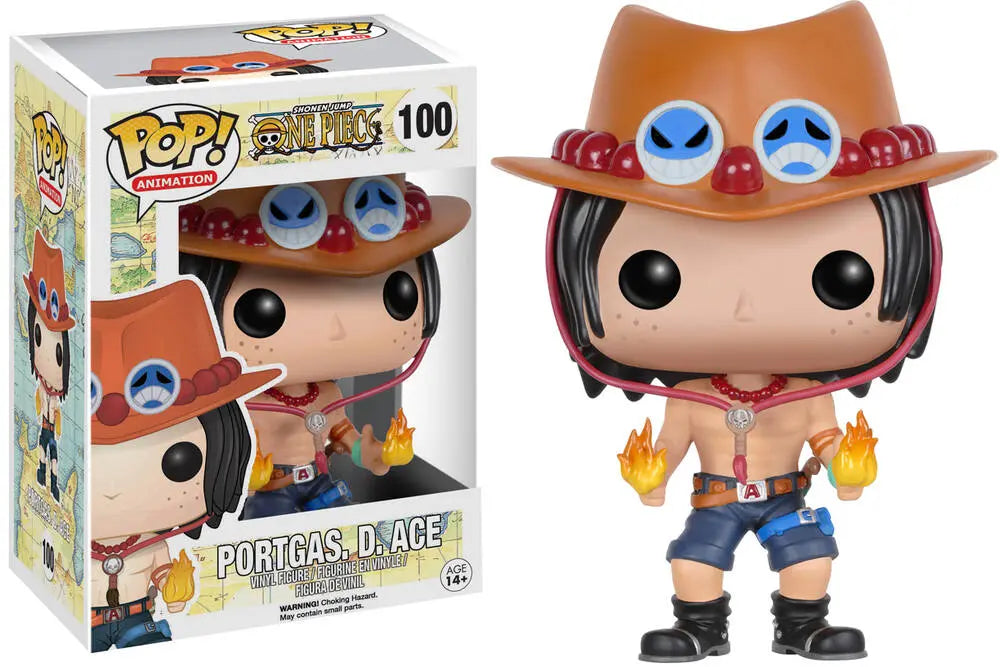 Figurine POP Animation One Piece Portgas D. Ace - Geek Store