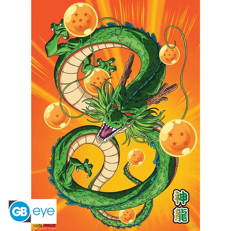 Set 2 Posters Dragon Ball Goku & Shenron
