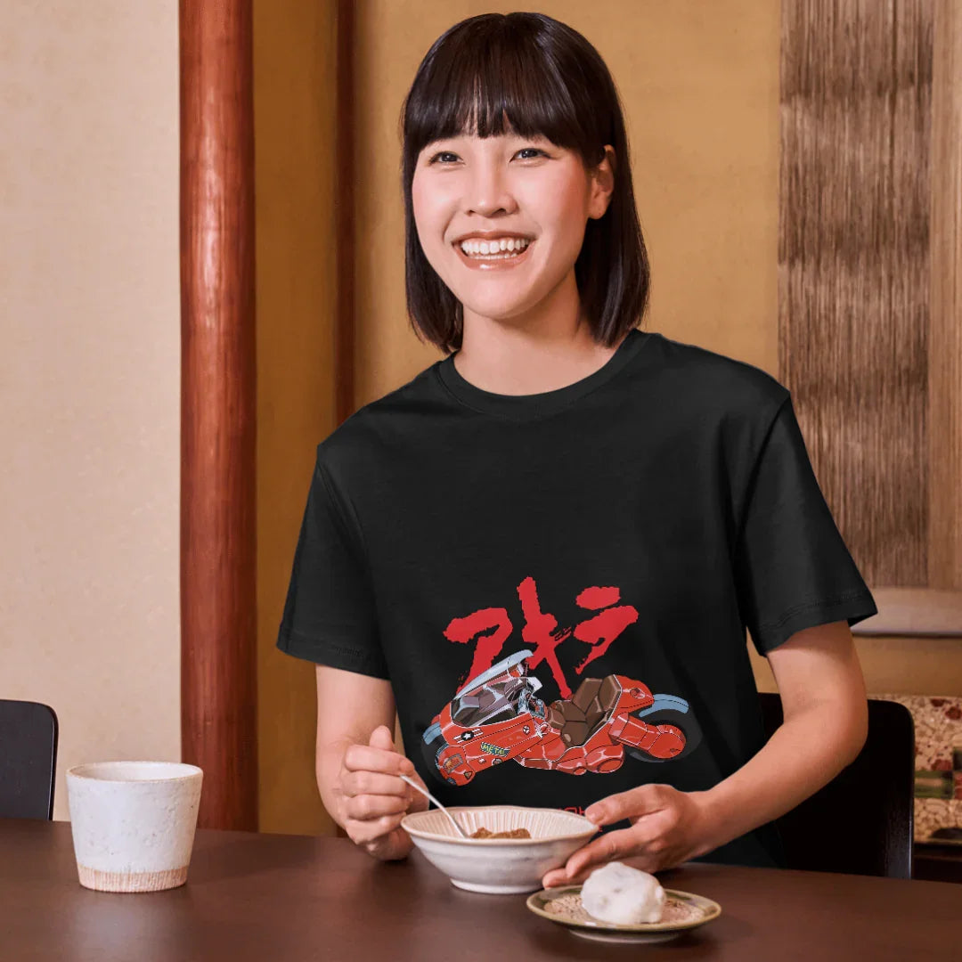 T-shirt Akira – Kaneda & sa moto légendaire