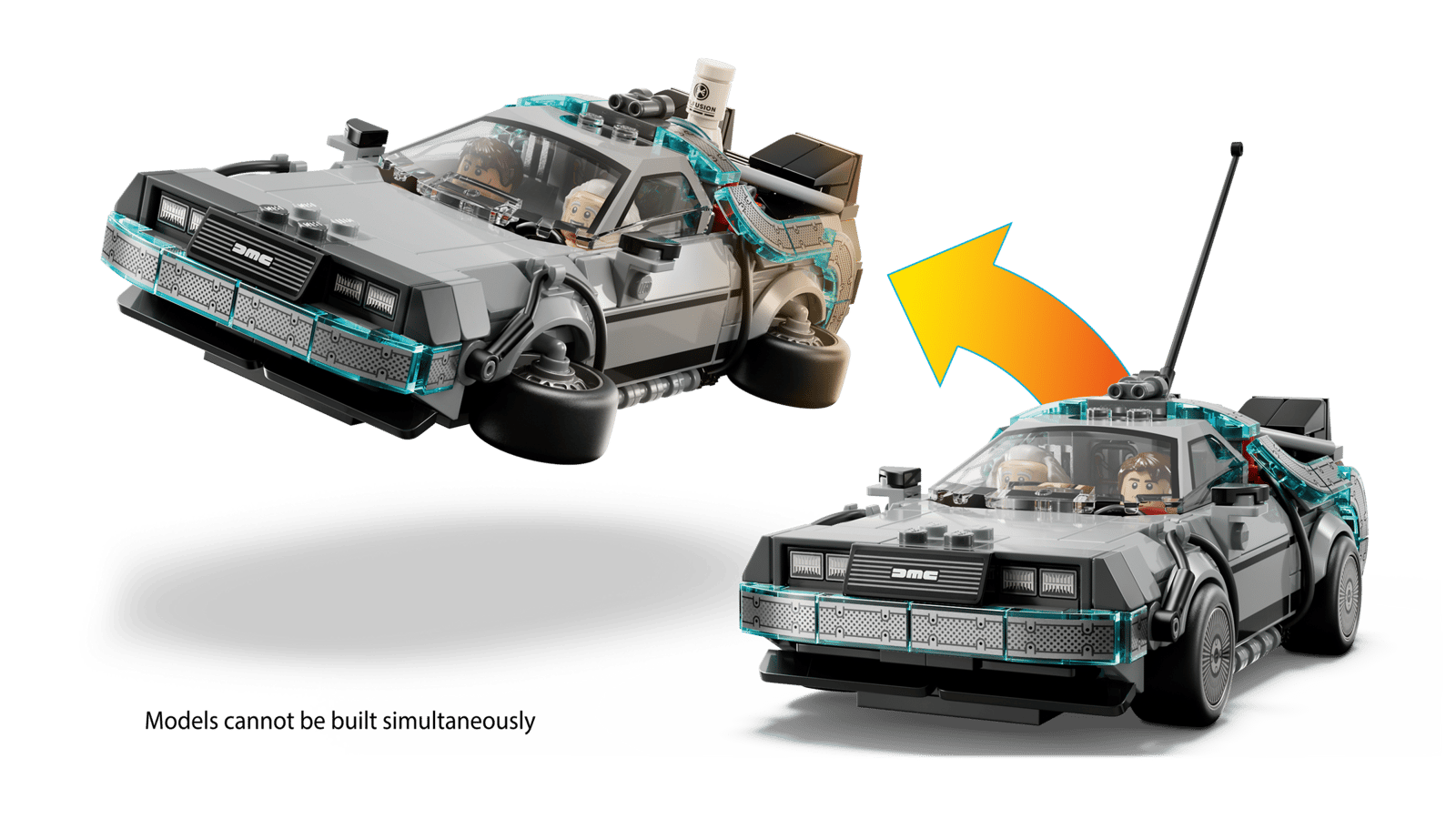 Lego Retour vers le Futur La machine à remonter le temps