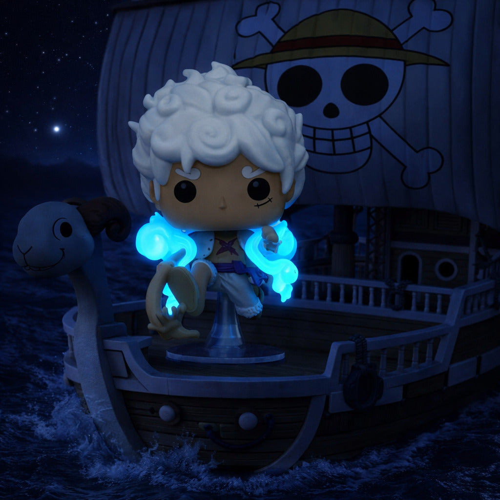 Figurine POP Animation One Piece Luffy Gear 5 CHASE - Geek Store