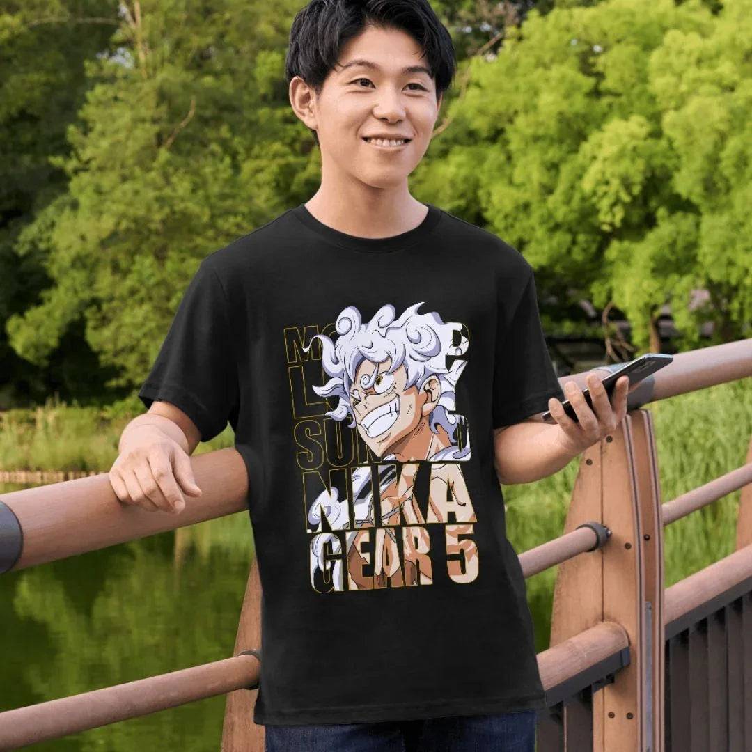 Tshirt One Piece Luffy Gear - Geek Store