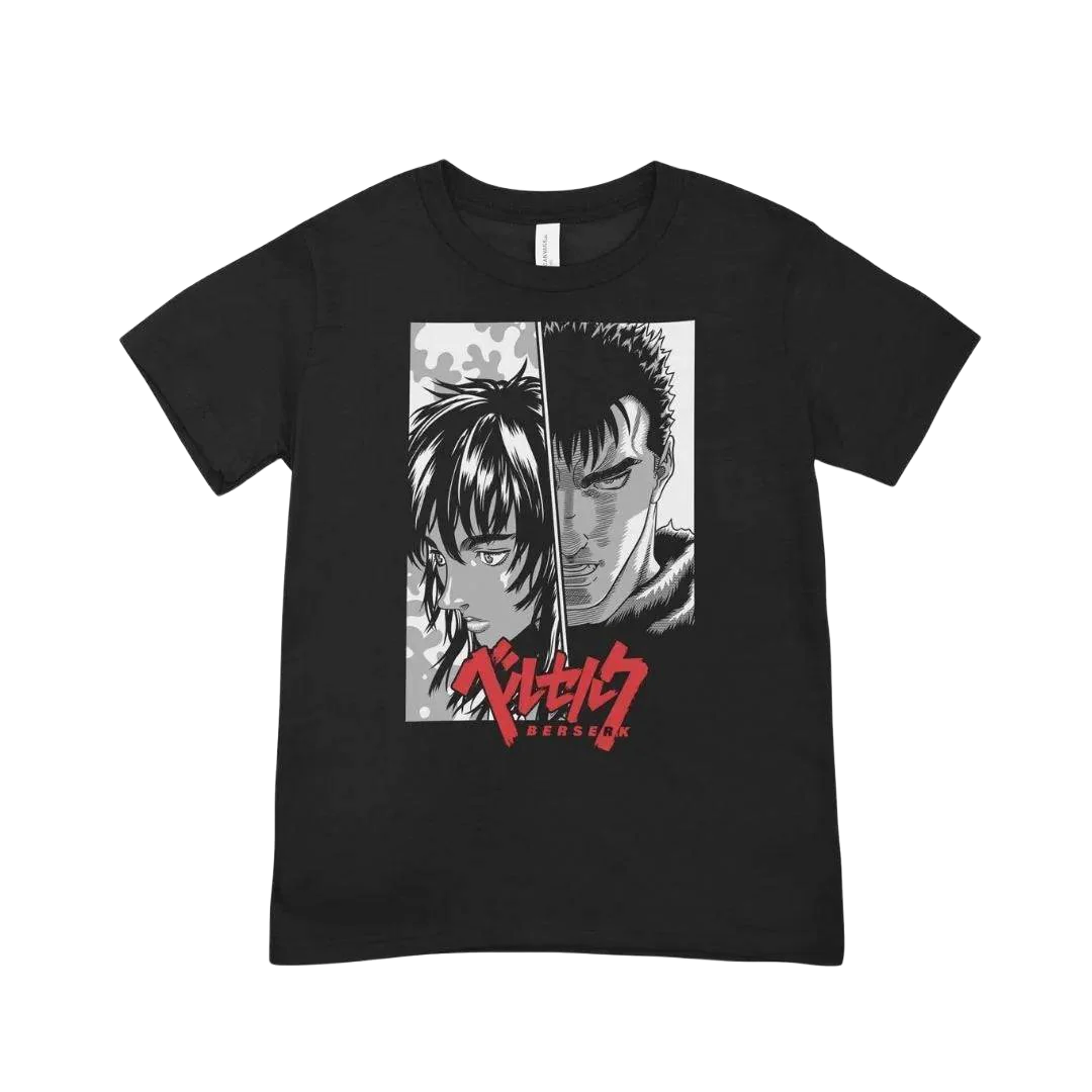 Tshirt Berserk Dualité des Héros