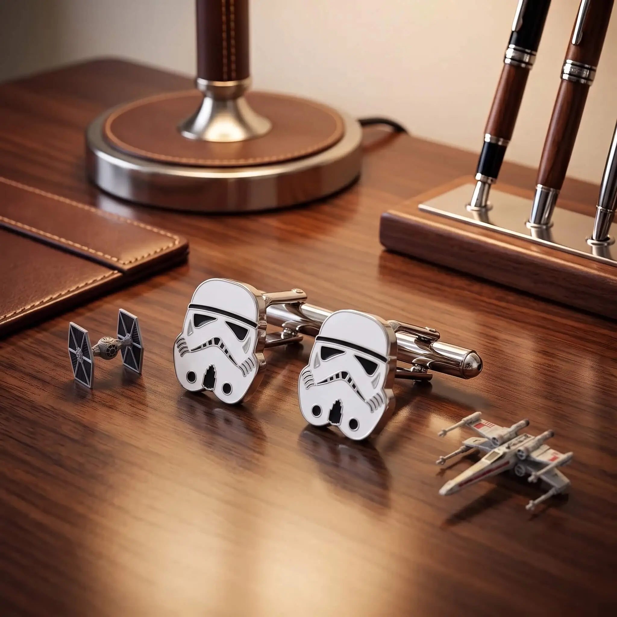 Boutons de Manchettes Star Wars Stormtrooper
