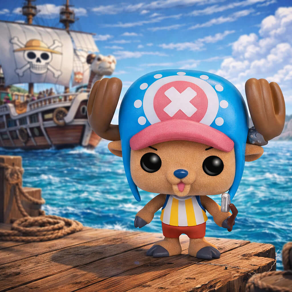 Figurine POP Animation One Piece Chopper Flocked - Geek Store