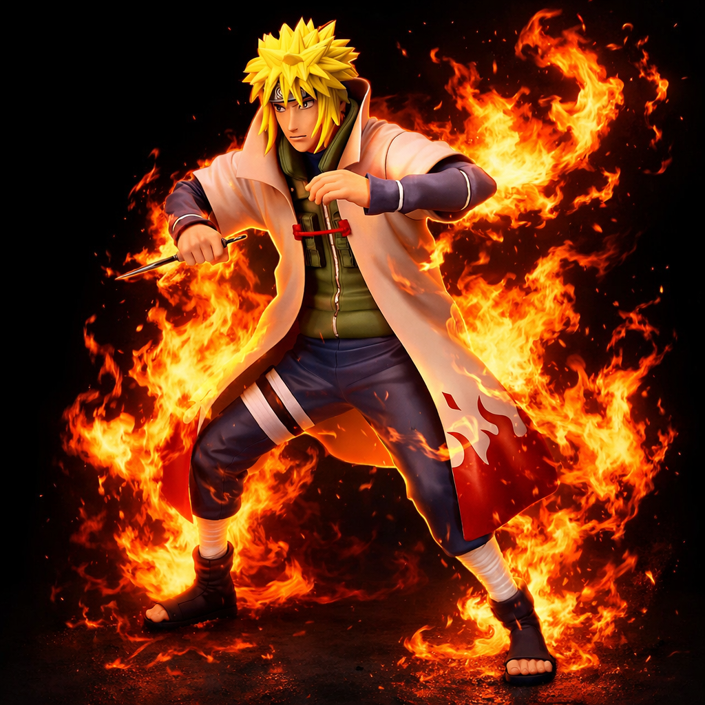 Figurine Naruto Minato Namikaze Grandista - Geek Store