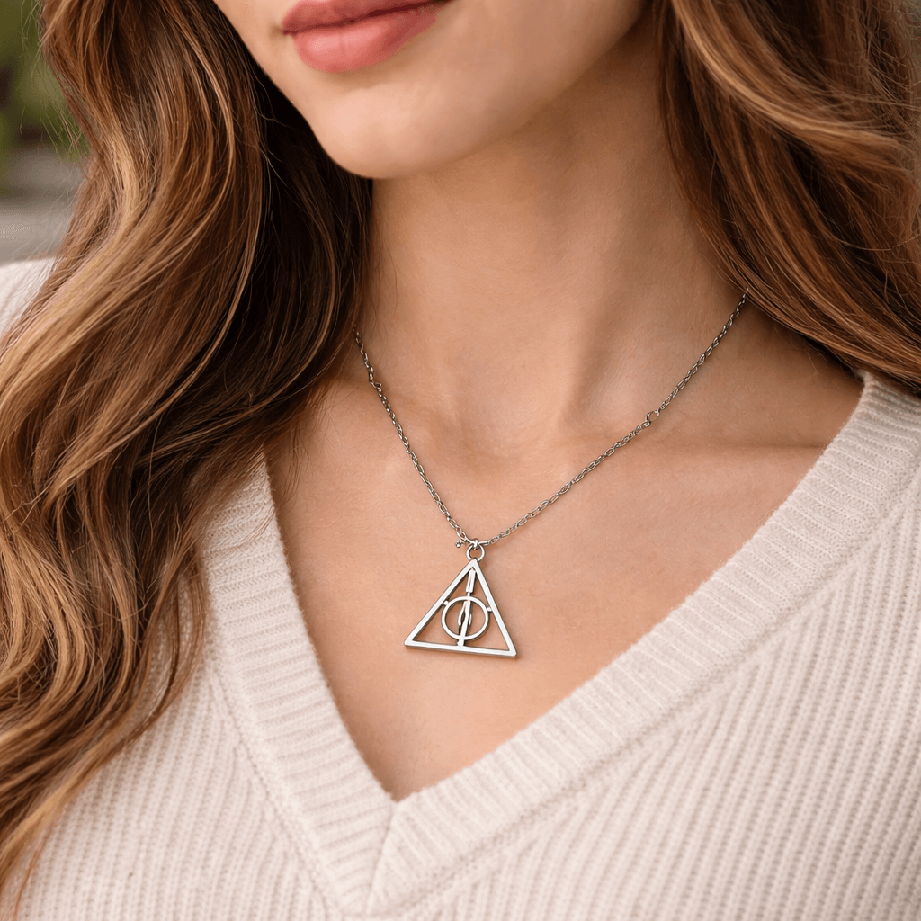 Coffret Cadeau Harry Potter Reliques de la Mort - Collier - Geek Store