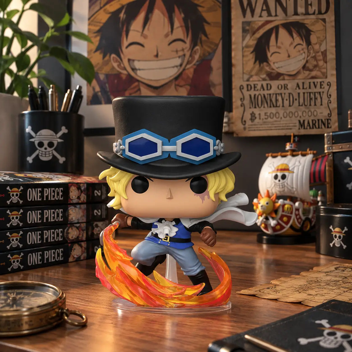 Figurine POP Animation One Piece - Sabo