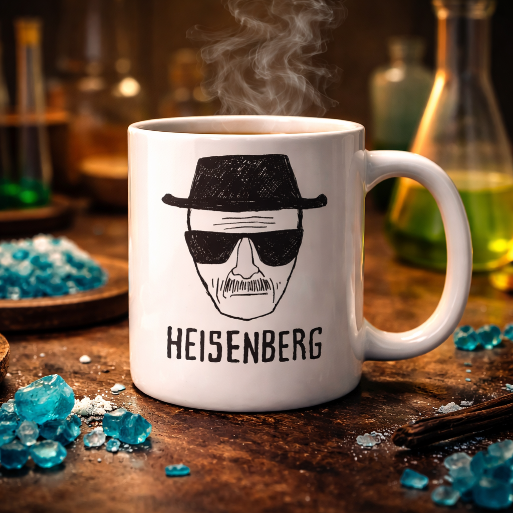 Mug Breaking Bad Heisenberg Wanted - Geek Store