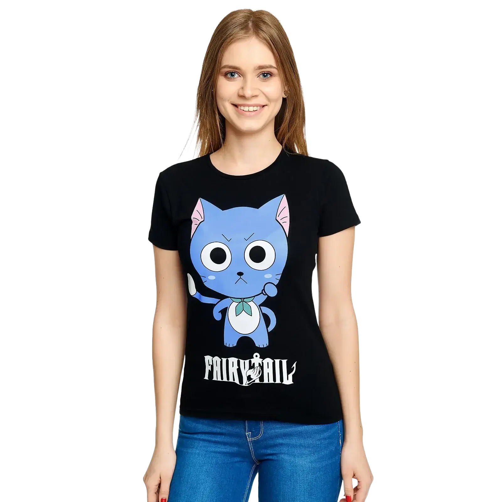 Tshirt Femme Fairy Tail Happy