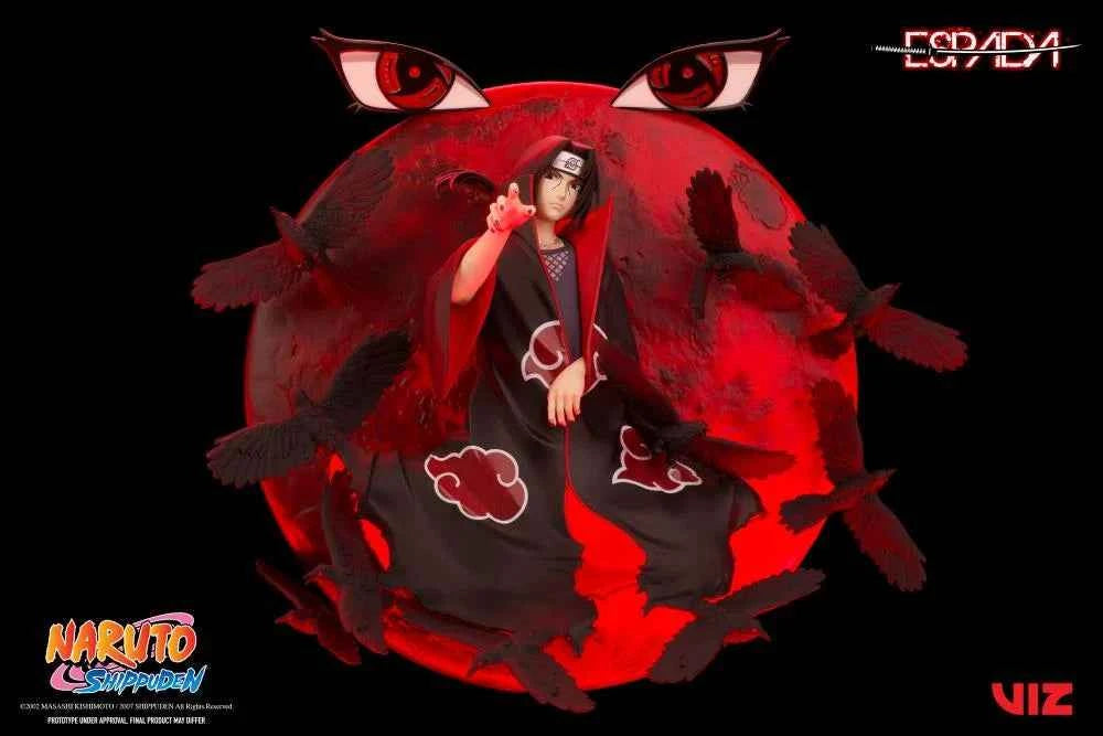 Statuette de mur 25cm NARUTO SHIPPUDEN Itachi Uchiha -