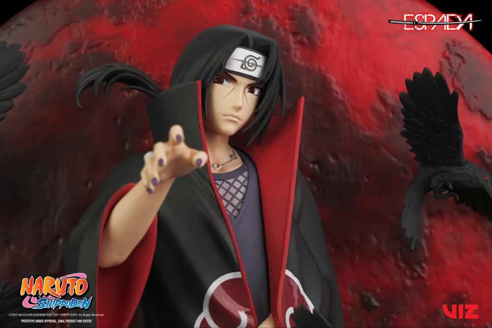 Statuette de mur 25cm NARUTO SHIPPUDEN Itachi Uchiha -