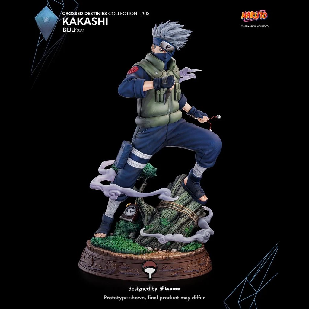 Statue Pvc/Metal/Polyresin 1/4 By Tsume 51cm NARUTO Kakashi - Geek Store