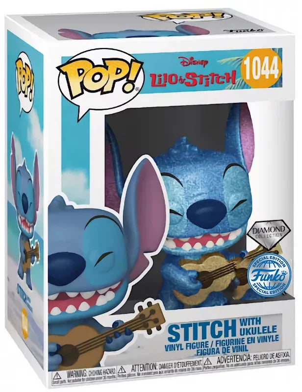 Figurine POP LILO & STITCH Stitch with Ukulele Diamond