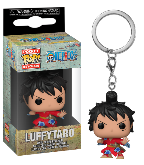 Porte-clés Funko Pocket Pop One Piece – Luffy in Kimono