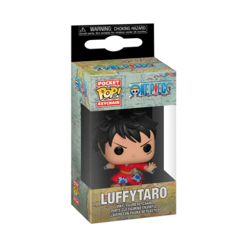 Porte-clés Funko Pocket Pop One Piece – Luffy in Kimono