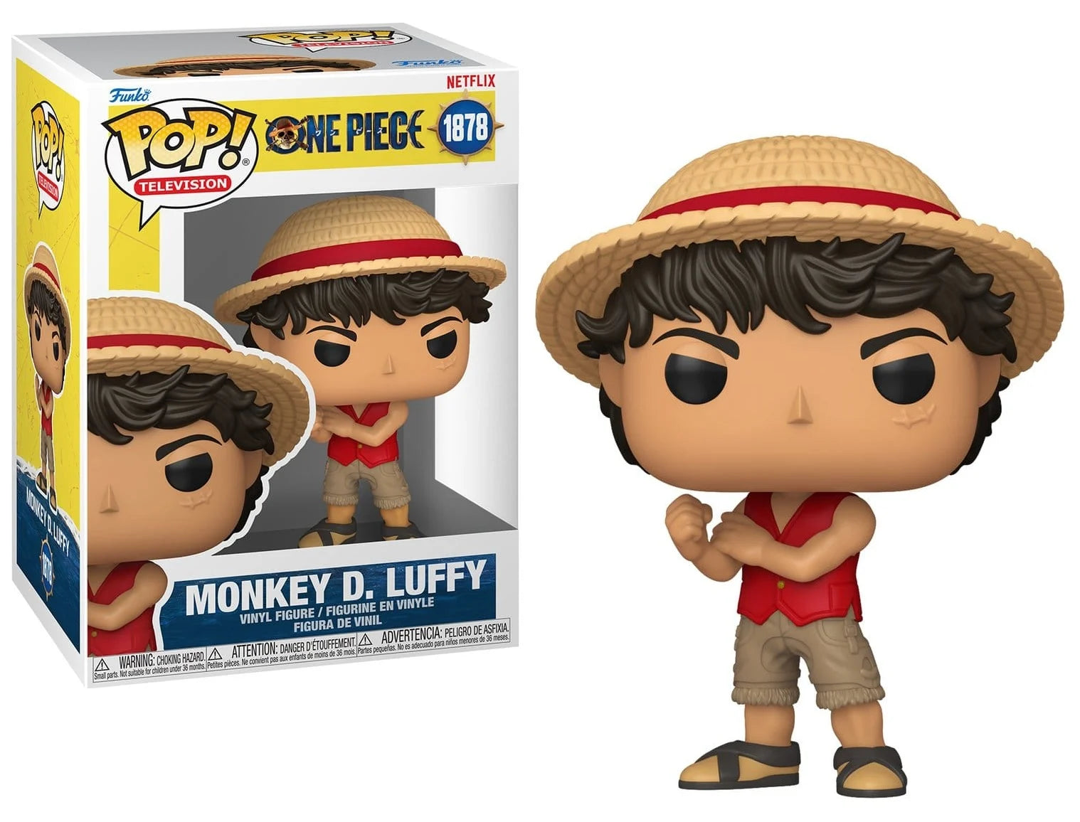 Figurine POP Netflix One Piece Monkey D. Luffy