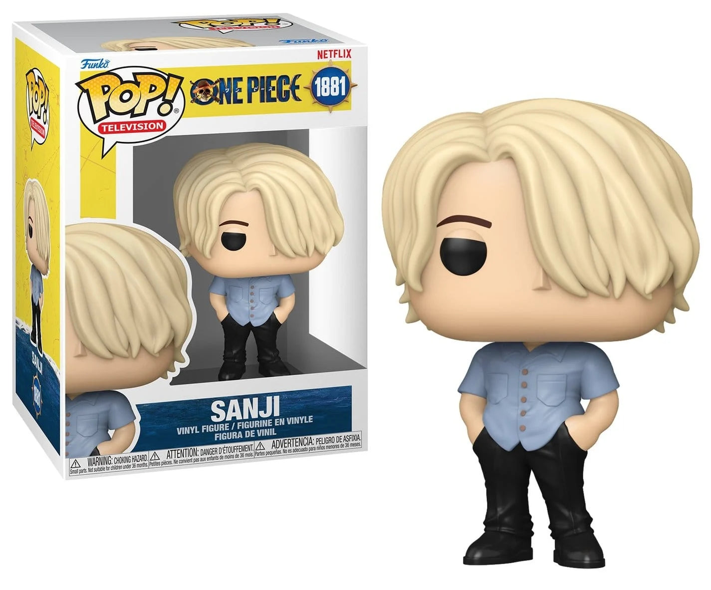 Figurine POP Netflix One Piece Sanji