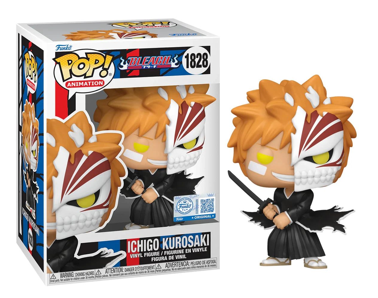 Figurine POP Animation Bleach Ichigo avec Half Mask