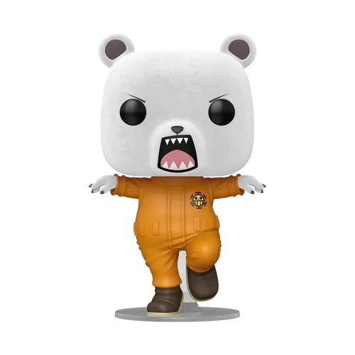 Figurine POP Animation One Piece Bepo Flocked
