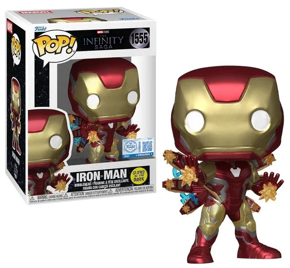 Figurine POP INFINITY SAGA Plus Iron Man with Beams