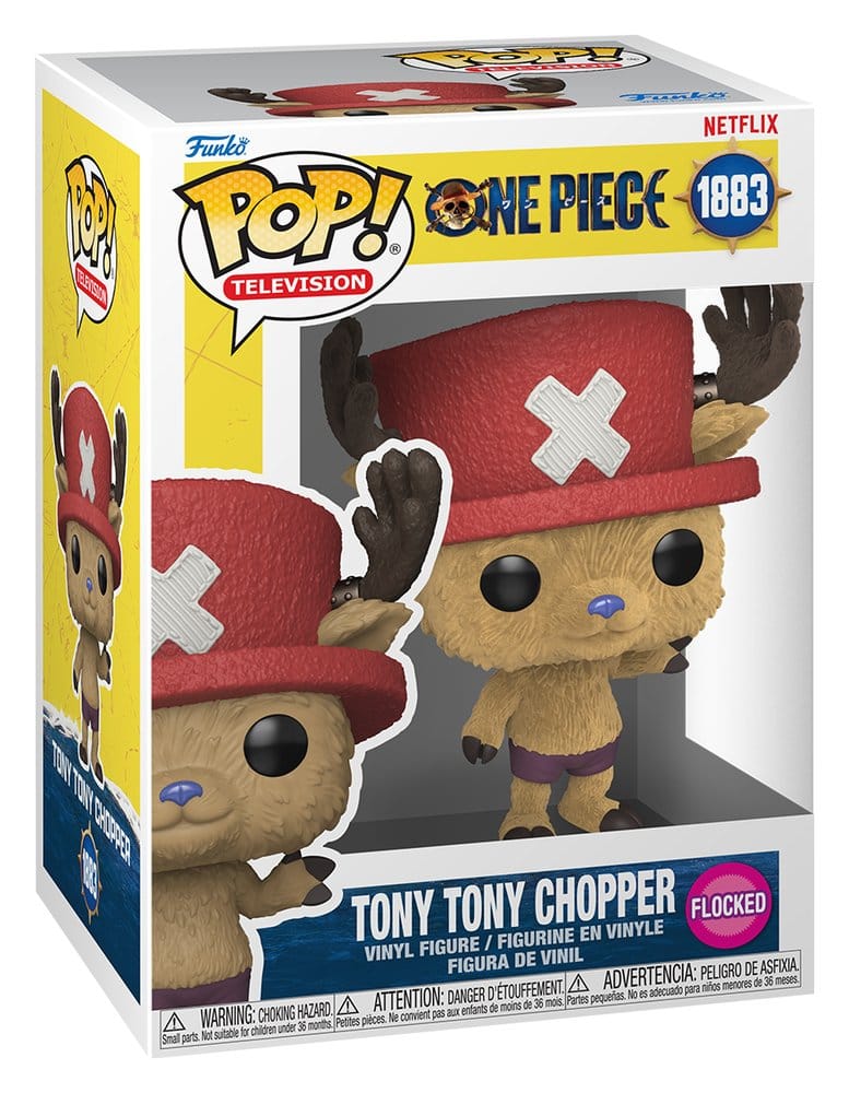 Figurine POP Netflix One Piece Chopper Flocked