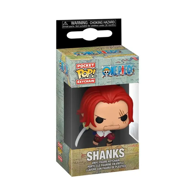 Porte-clés Funko Pocket Pop One Piece – Shanks