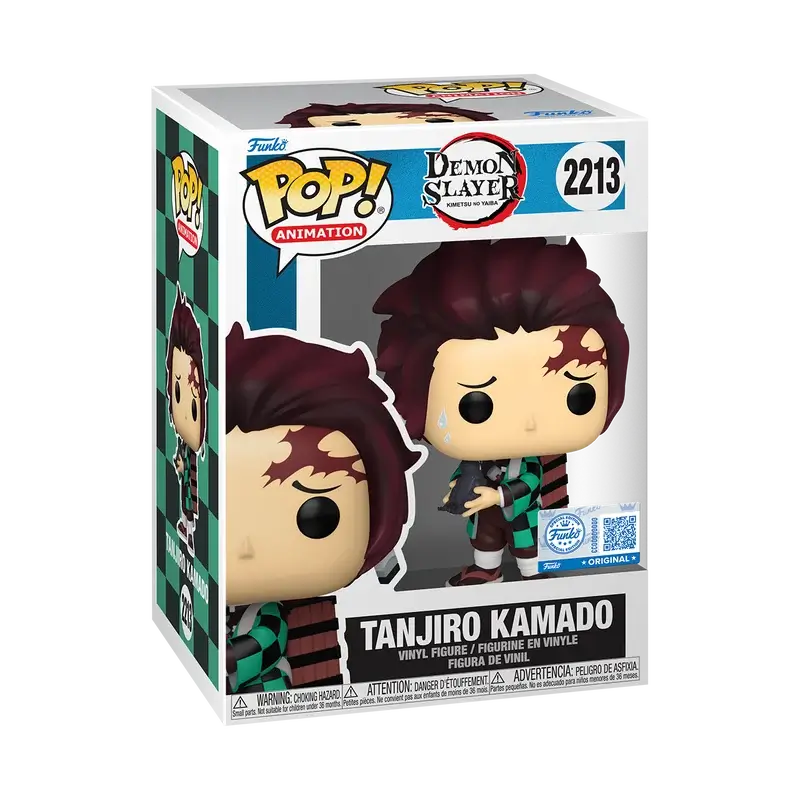 Figurine POP Anime Demon Slayer Tanjiro w/Crow