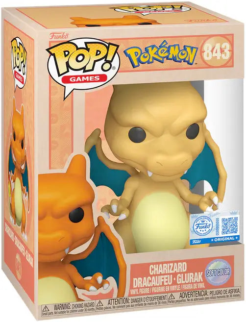 Figurine POP Pokemon Dracaufeu Soft Color
