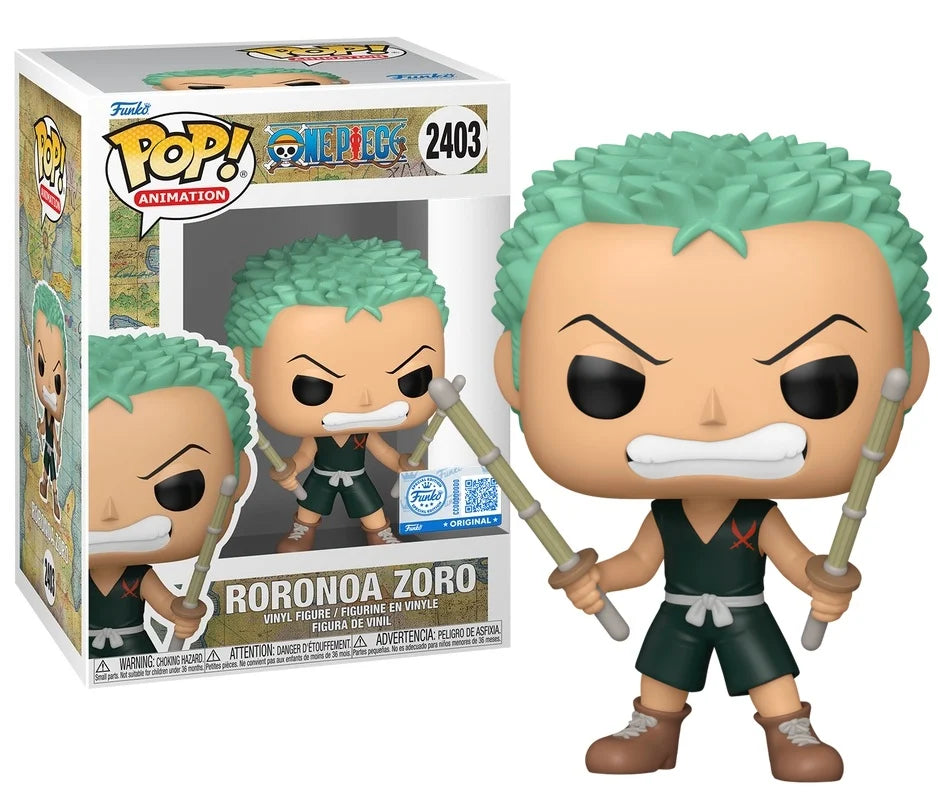 Figurine POP One Piece - Zoro enfant avec Katana