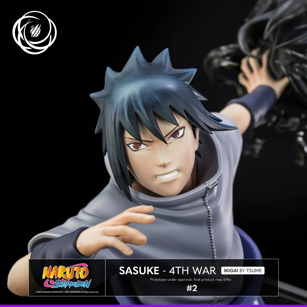 Statue Résine 1/6 By Tsume NARUTO Sasuke Uchiwa Ikigai 4th War - Geek Store