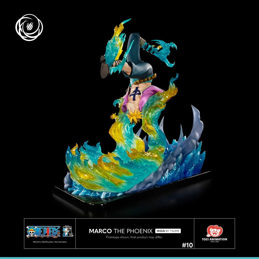 Statue Résine 1/6 By Tsume 37cm ONE PIECE Marco The Phoenix - Geek Store