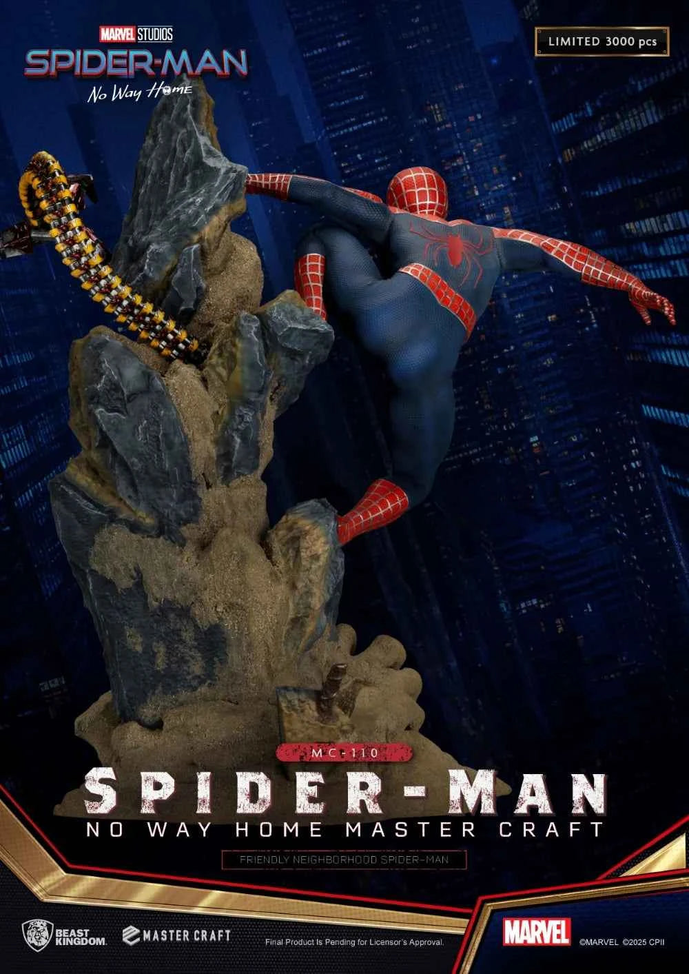 Statuette Master Craft MARVEL Neighborhood Spider-Man 36cm