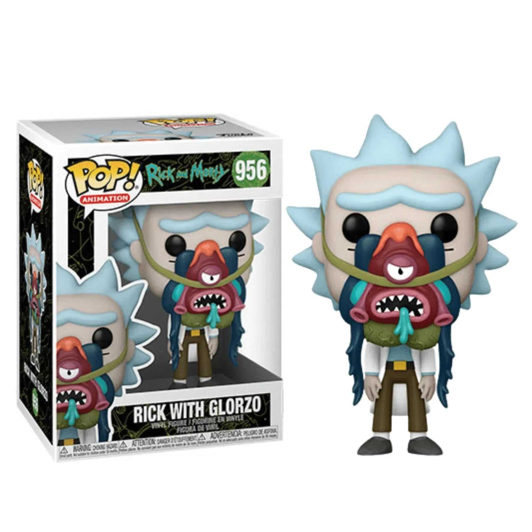 Figurine POP Rick and Morty - Rick With Glorzo - Geek Store