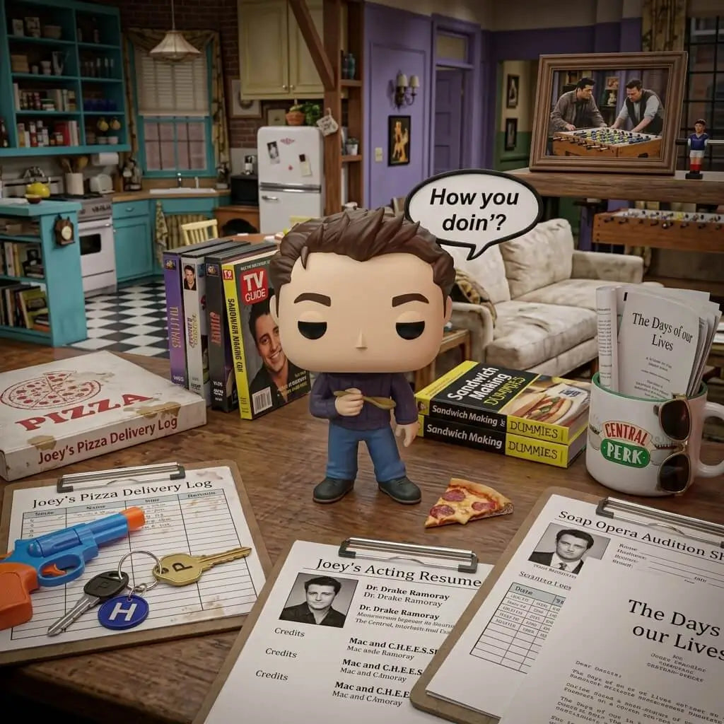 Figurine Funko Pop! TV Friends Joey Tribbiani (How you doin')