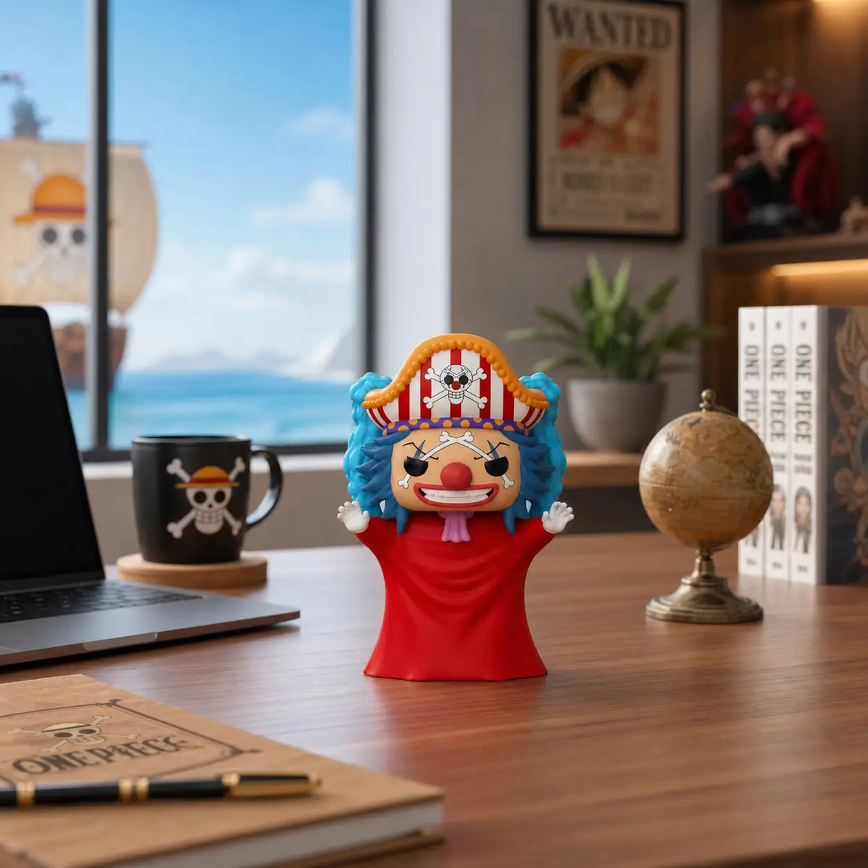 Figurine POP Animation One Piece Buggy