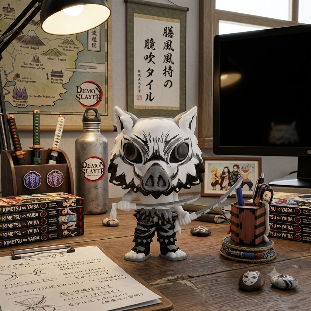 Figurine POP Anime Demon Slayer Inosuke Sumi-ink