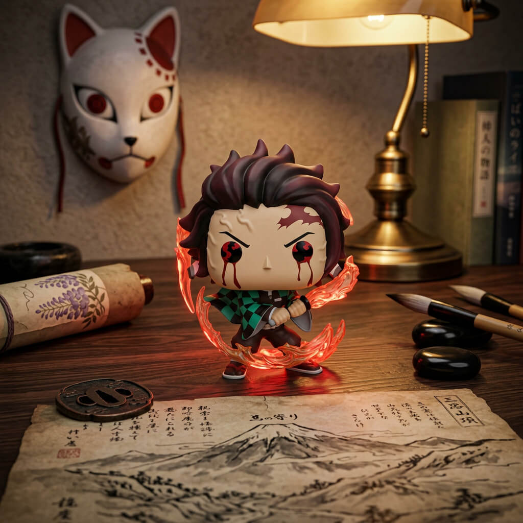 Figurine POP Anime Demon Slayer Tanjiro Kamado