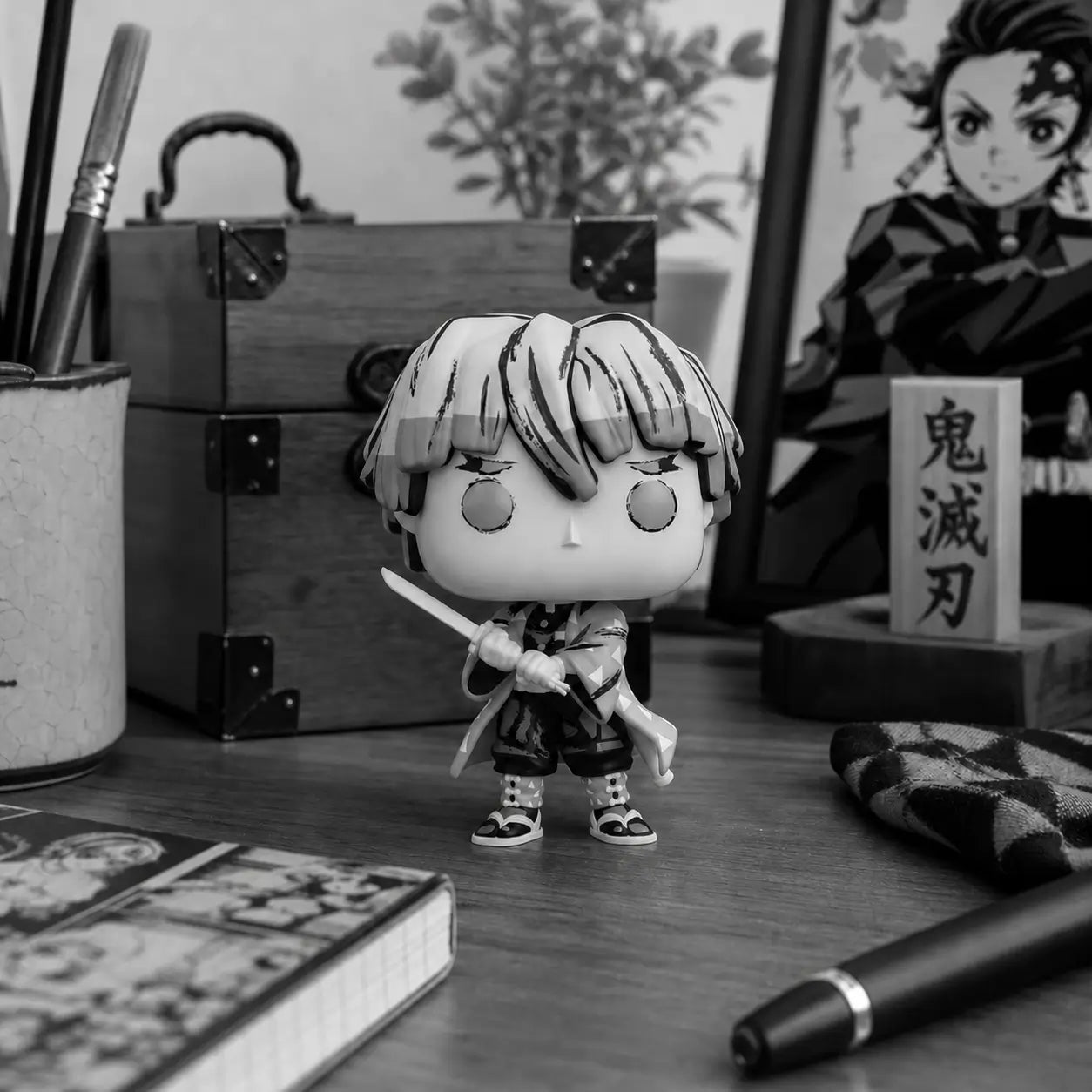 Figurine POP Anime Demon Slayer Zenitsu Sumi-ink