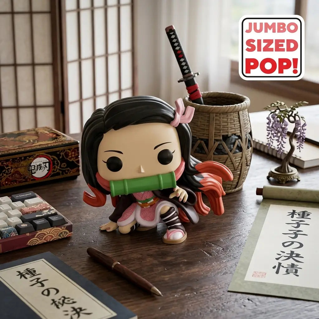 Figurine POP Jumbo Anime Demon Slayer Nezuko Kamado