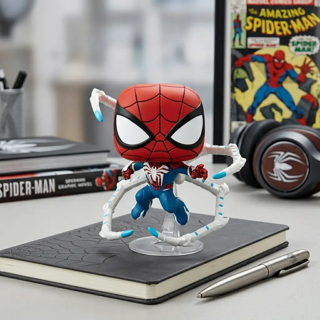 Figurine POP Marvel Games Peter Parker Advanced Suit 2.0