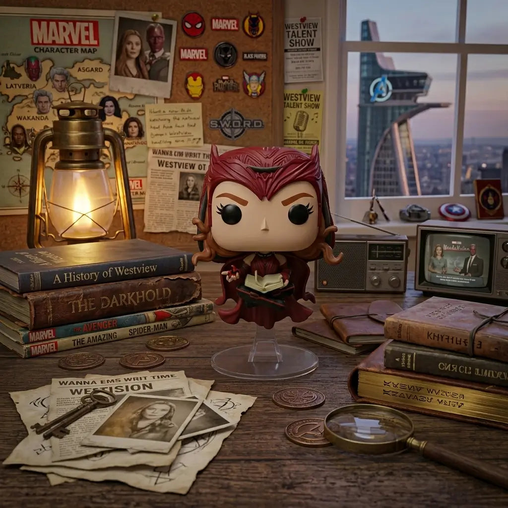 Figurine POP Marvel WandaVision Scarlet Witch