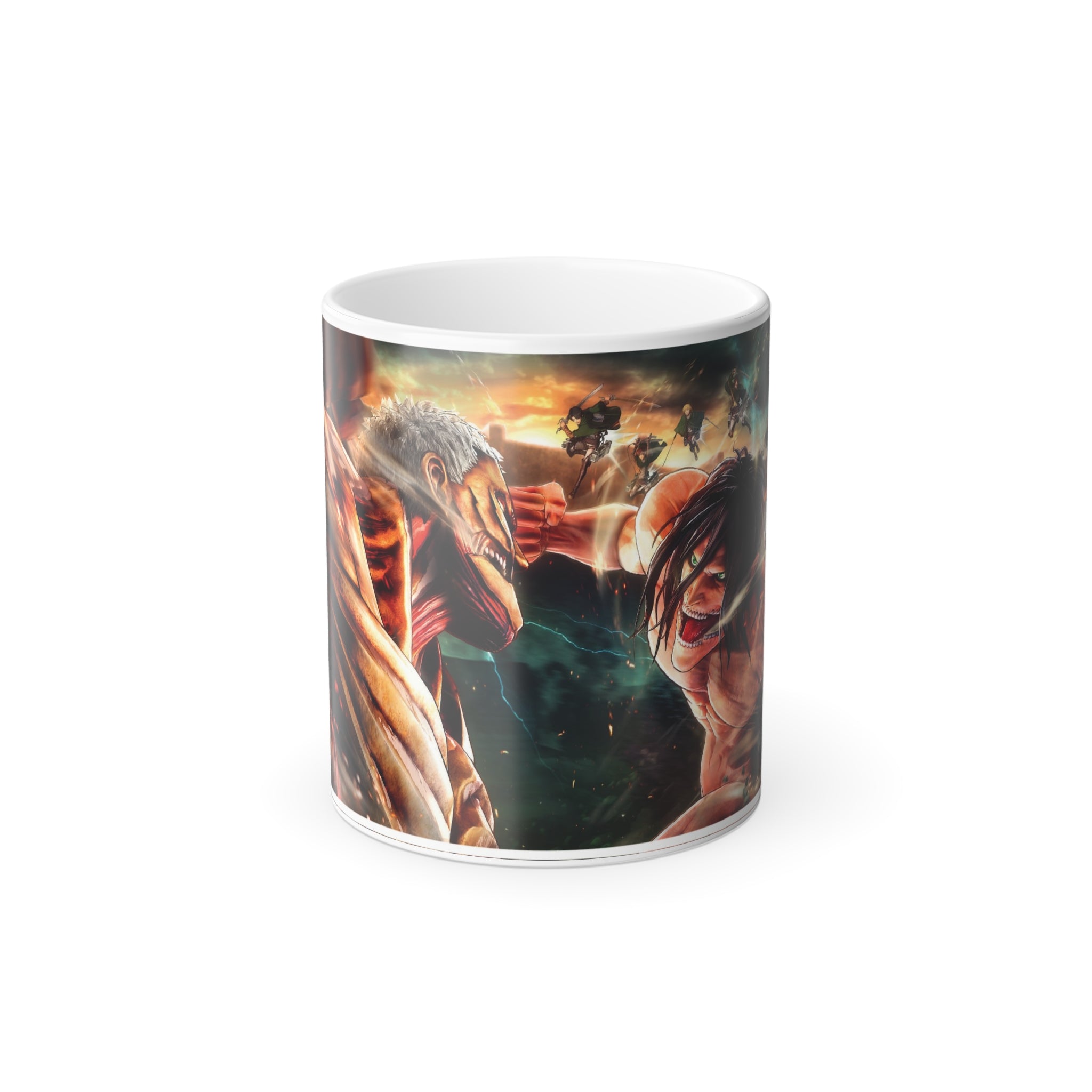 Mug Heat change l'attaque des titans