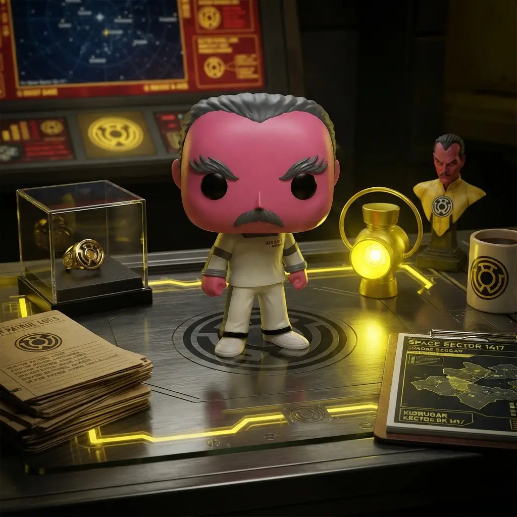 Figurine POP DC LANTERNS Sinestro - Collection Funko