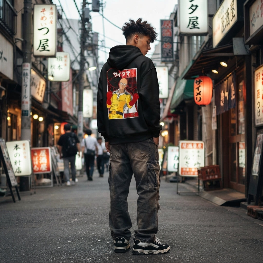 Sweat One Punch-Man Saitama - Confort et Style Unisexe