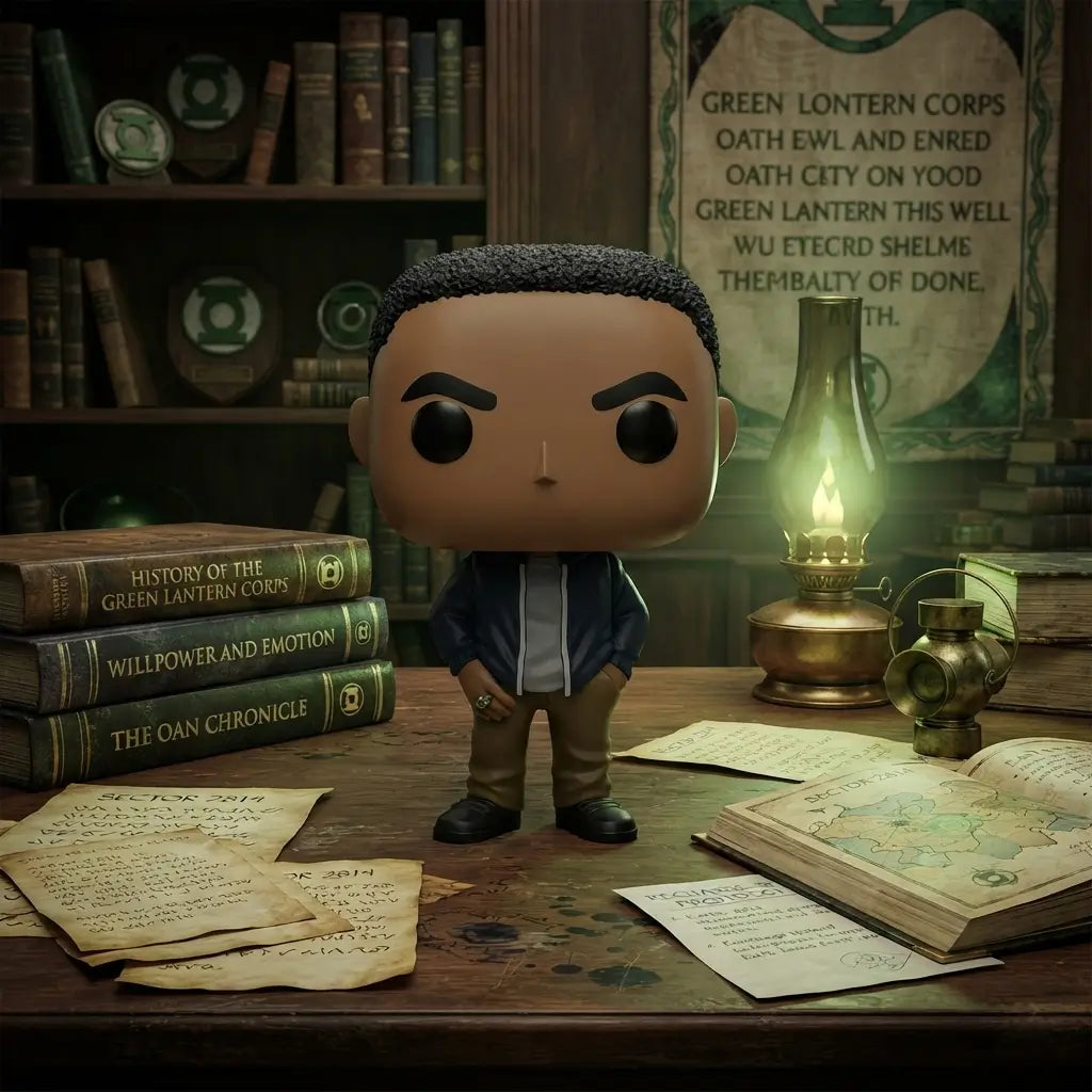 Figurine POP DC LANTERNS Jon Stewart - La Nouvelle Recrue du Green Lantern Corps