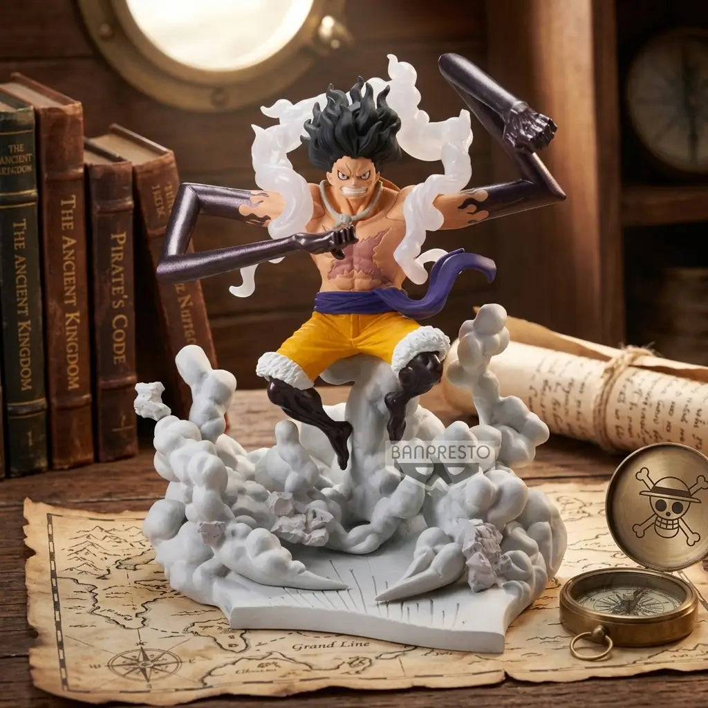Figurine One Piece Monkey D. Luffy Gear 4 Senkozekkei
